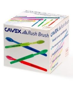 CAVEX RUSH BRUSH. CEPILLOS DIENTES COLORES 100u.