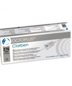 AGUJA OCTOPLUS C/PLAST. 0.4x38 27G LARGA 100u.