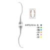 SI-972/13-14-BL CURETA GRACEY COLORI SILIK- AZUL