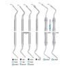 LS1145/7 CURETA OSEA 17cm. LUCAS LIQUID STEEL