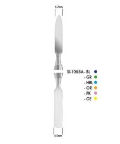 SI-1058A-BL ESPATULA CEMENTO COLORI SILIKON AZUL