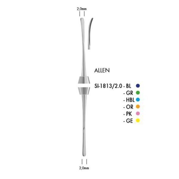 SI-1813/2.0-BL PERIOST. ALLEN COLORI SILIK. AZUL