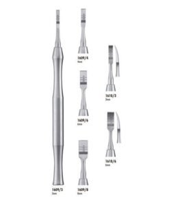 1609/3 OSTEOTOMO CINCEL HUESO 3mm.