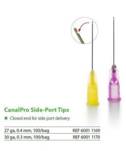 CANALPRO PUNTAS SIDE-PORT 27GA 100u.