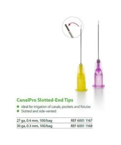 CANAL PRO PUNTAS SLOTTED-END 30GA 100u.