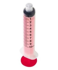CANALPRO COLOR JERINGAS 10ml. ROJAS 50u.