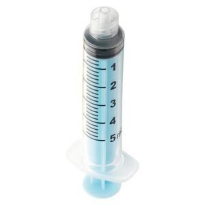 CANALPRO COLOR JERINGAS 5ml. AZULES 50u.