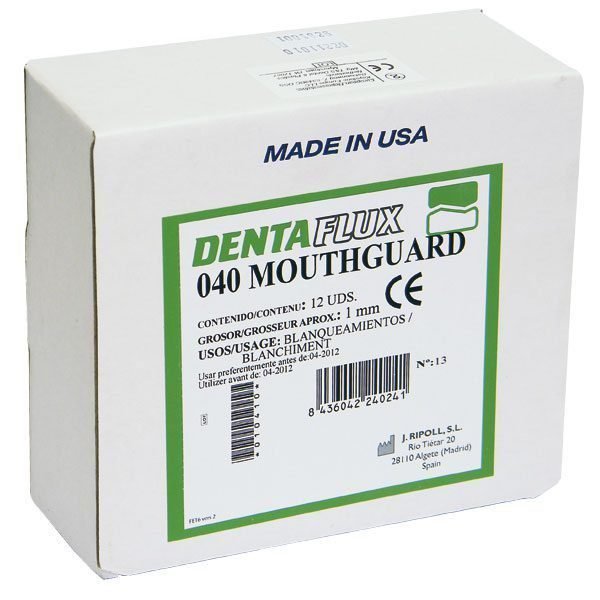 040 MOUTHGUARD 1mm. 12u. MACHINE