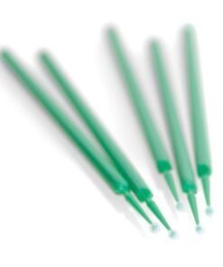 MICROAPLICADORES FINOS VERDE CLARO 400u.