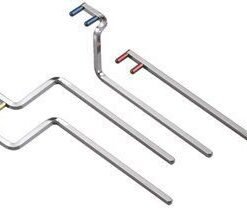 XCP STAINLESS STEEL INDICATOR ARM ANTERIOR (AZUL)