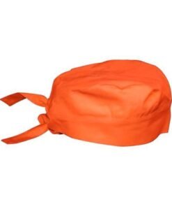 GORRO QUIRURGICO COLOR NARANJA 1u.