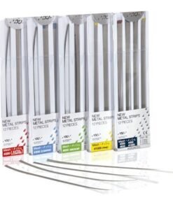 TIRAS METAL N.600 6mm. VERDES 12u.