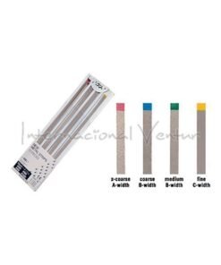 TIRAS METAL N.300 PREPARACION AZUL 12uds.