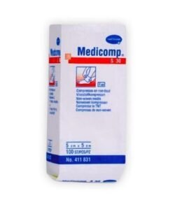 GASAS MEDICOMP 5x5cm. 30g. 4pl. 100u.