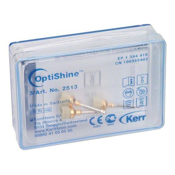 2513 OPTISHINE CEPILLOS PULIR 3u.