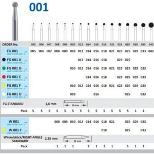 001-007 FG DIAMANTE 5uds