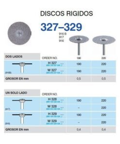 H328-190 PM DISCO DIAM.RIGIDO