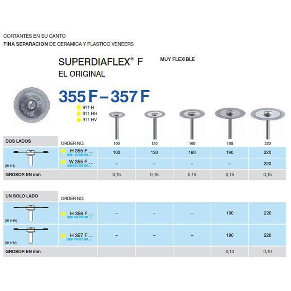 H355F-190 PM DISC.DIAM.SUPERFL