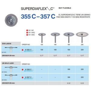 H356C-220 PM DISC.DIAM.SUPERFL