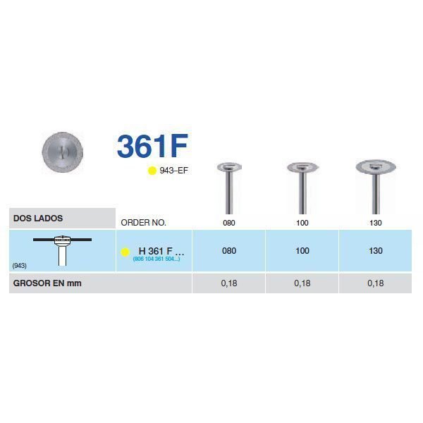 H361F-100 PM DISC.DIAM.