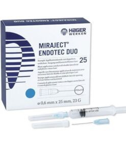 AGUJAS MIRAJECT ENDOTEC DUO 27g LUER 0.40x25 25u.