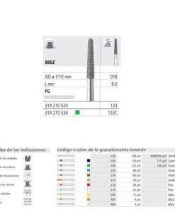 FG 123/6  886Z-018 FG DIAM. MEDIO 6U.