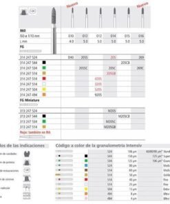 FG 205S/6  860-012 FG DIAM. MEDIO 6U.
