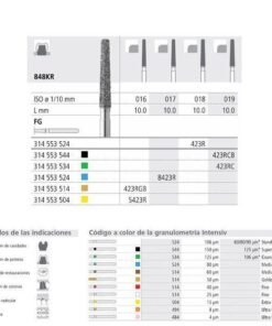 FG 8423R/6 848KR-018 FG DIAM. MEDIO 6U.