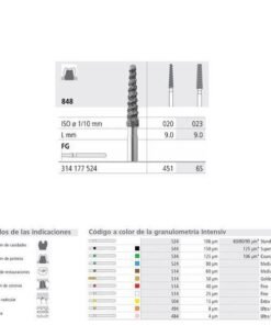 FG 6S/6 848-023 FG ESPIRAL DIAM. MEDIO 6U.