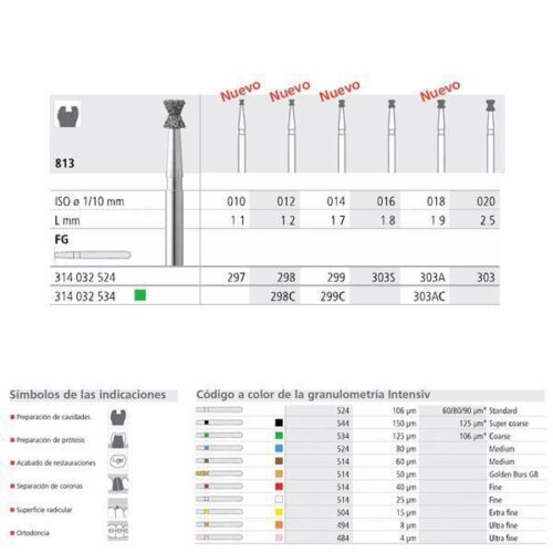 FG 299/6   813-014 FG DIAM. MEDIO 6U.