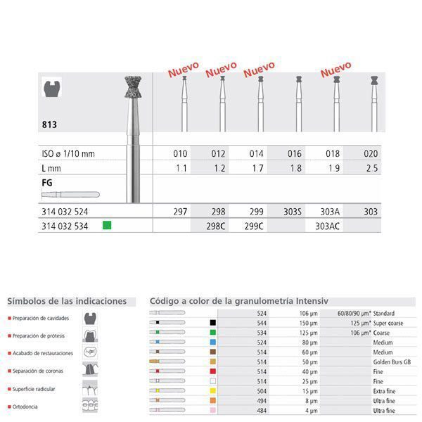 FG 299/6   813-014 FG DIAM. MEDIO 6U.