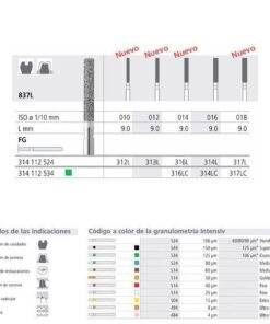 FG 316L/6 837L-014 FG DIAM. MEDIO 6U.