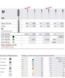FG 412A/6  838-008 FG DIAM. MEDIO 6U.