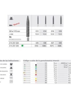 FG 437/6   864-016 FG DIAM. MEDIO 6U.