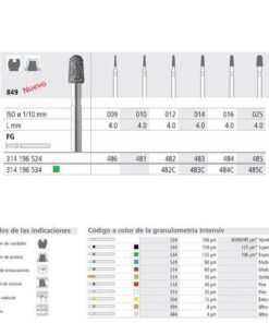 FG 486/6   849-009 FG DIAM. MEDIO 6U.