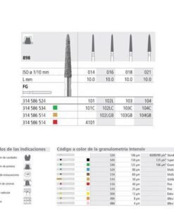 FG 101/6 C 898-014 FG DIAM. GRUESO 6U.