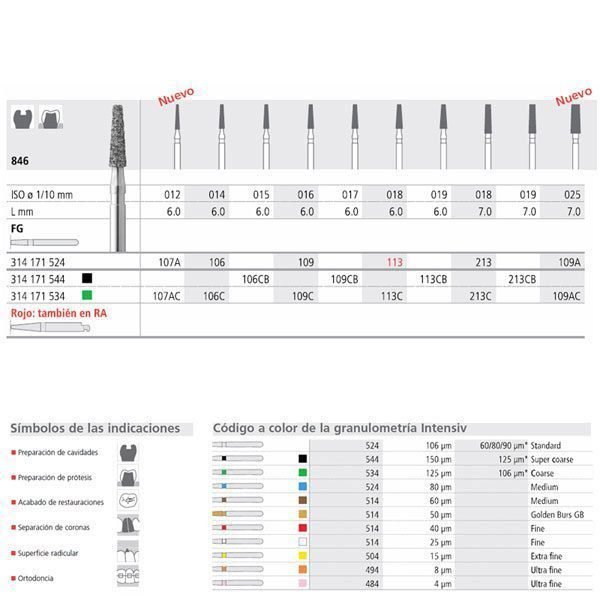 FG 213/6 CB 846-019 FG DIAM. S-GRUESO 6U.