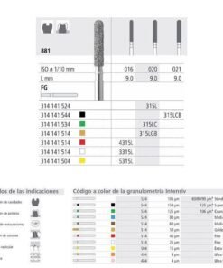 FG 5315L/6 881-018 FG DIAM. X-FINO 6U.