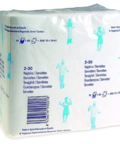 SERVILLETAS 2 CAPAS 48x100u. 30x30