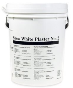 SNOW WHITE PLASTER YESO 4Kg.