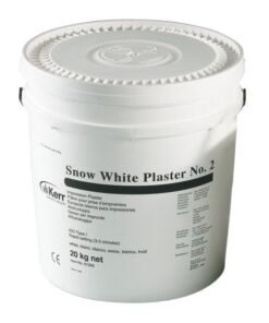 SNOW WHITE PLASTER YESO 18Kg.