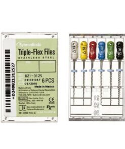 LIMA TRI-FLEX 21mm. N.55  6u. (ROJO)