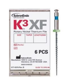 K3 XF FILE.35/.04 21mm. 6uds.