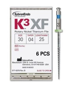 K3 XF FILE.25/.08 17mm. 6uds.