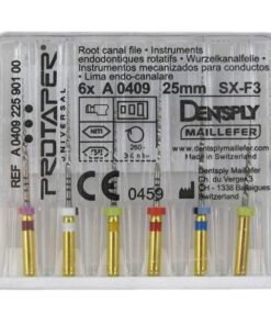 LIMAS PROTAPER GOLD 25mm. SDO. 6u. (A0409)