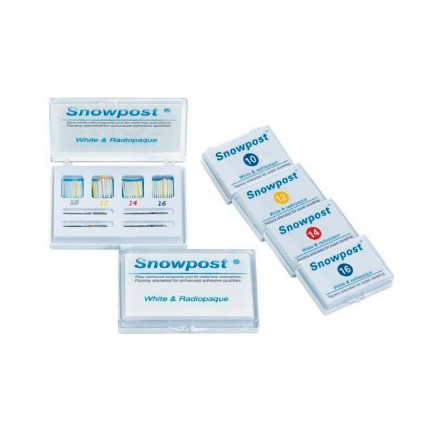 SNOWPOST REPOS.10 POSTES BLANCO 1mm.