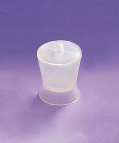 060160 TACITA SILICONA TRANSP. MED.