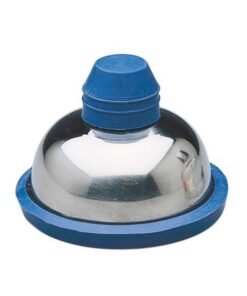 070065 LAMPARA ALCOHOL ACERO BASE Y TAPA SILICONA