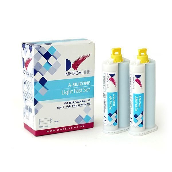 m-Precision A-SILICONE LIGHT FAST 2x50ml.