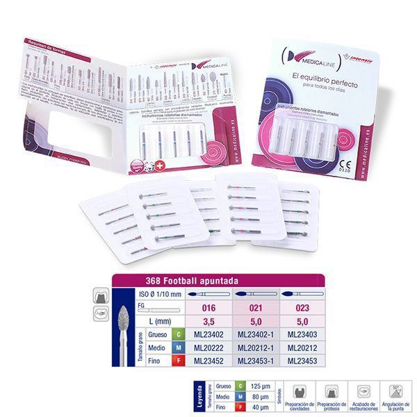 368M-016 FRESA FG DIAMANTE FIG 257 MEDIO 5 U.
